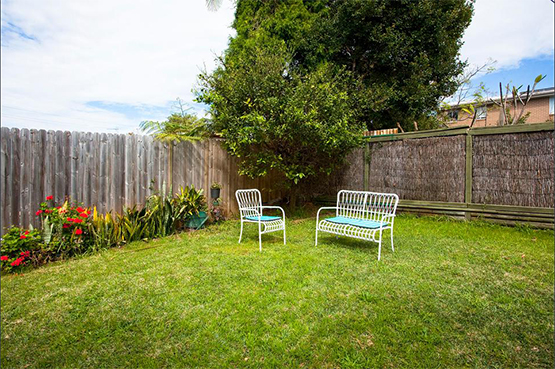 Back of Oliver Street rental property, Sydney