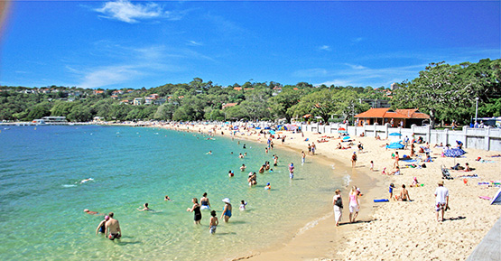 Balmoral Beach promenade, Sydney
