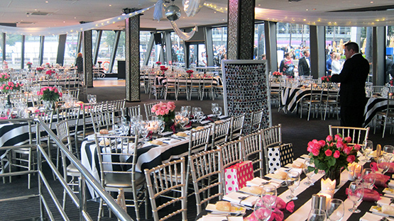 Wedding function on Sydney Harbour cruise boat