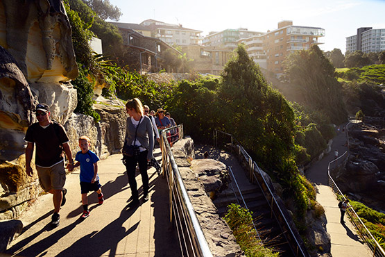 Bondi to Bronte walk, Sydney