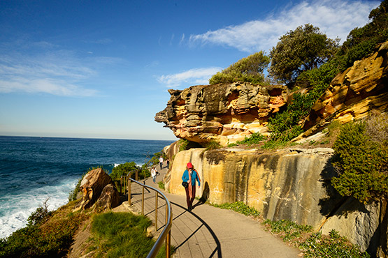Bondi to Bronte walk, Sydney