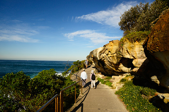 Bondi to Bronte walk, Sydney