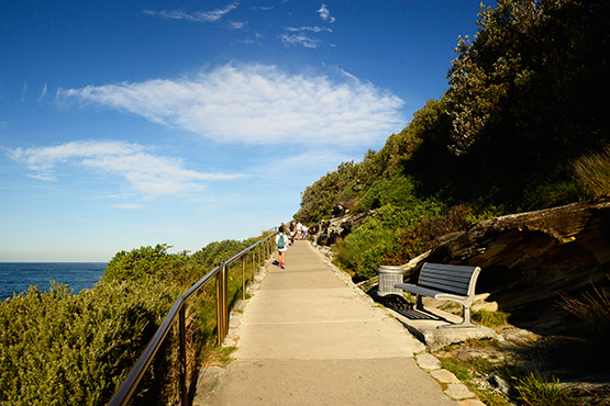 Bondi to Bronte walk, Sydney