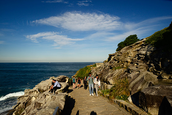 Bondi to Bronte walk, Sydney