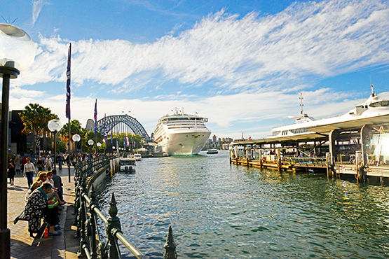 Walk from Circular Quay to Barangaroo Reserve and Darling Harbour, Sydney