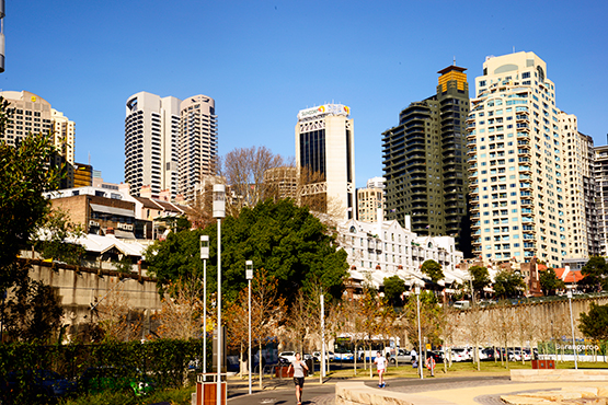Walk from Circular Quay to Barangaroo Reserve and Darling Harbour, Sydney