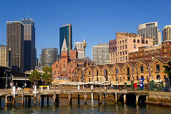 Walk from Circular Quay to Barangaroo Reserve and Darling Harbour, Sydney