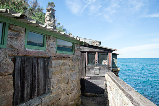 Small windows add more light to one of Crater Cove's huts