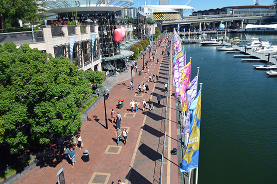 Cockle Bay Wharf at Darling Harbour