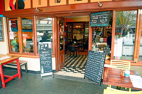Glebe cafe & restaurant precinct