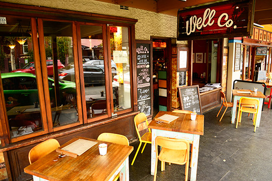 Glebe cafe & restaurant precinct
