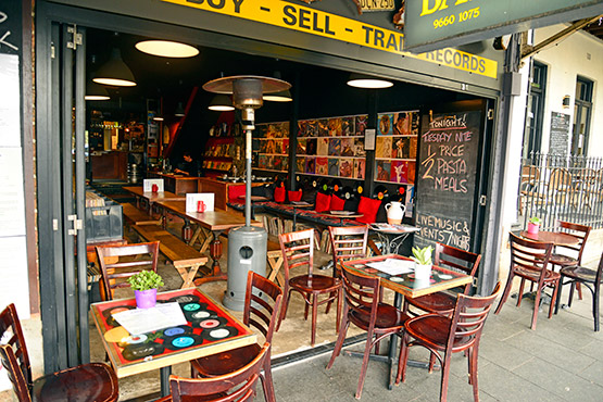 Glebe cafe & restaurant precinct