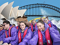 Jet boat rides on Sydney Harbour