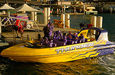 Jet boat rides on Sydney Harbour