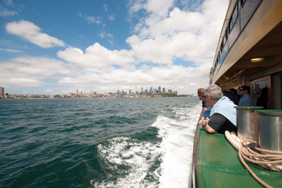Manly ferry on Sydney Harbour