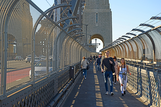 Sydney Harbour Bridge walkway