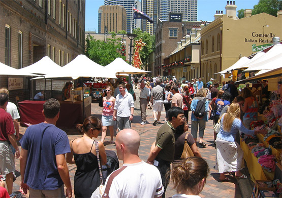 The Rocks Market, Sydney