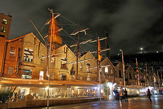 The Rocks cafes and restaurants, Sydney