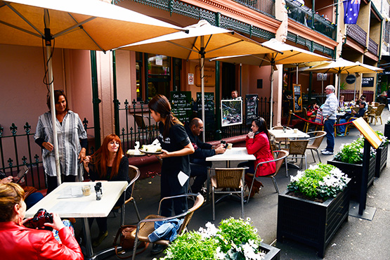 The Rocks cafes and restaurants, Sydney